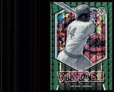 2021 Panini Mosaic Vintage Mosaic Green Jim Rice #1