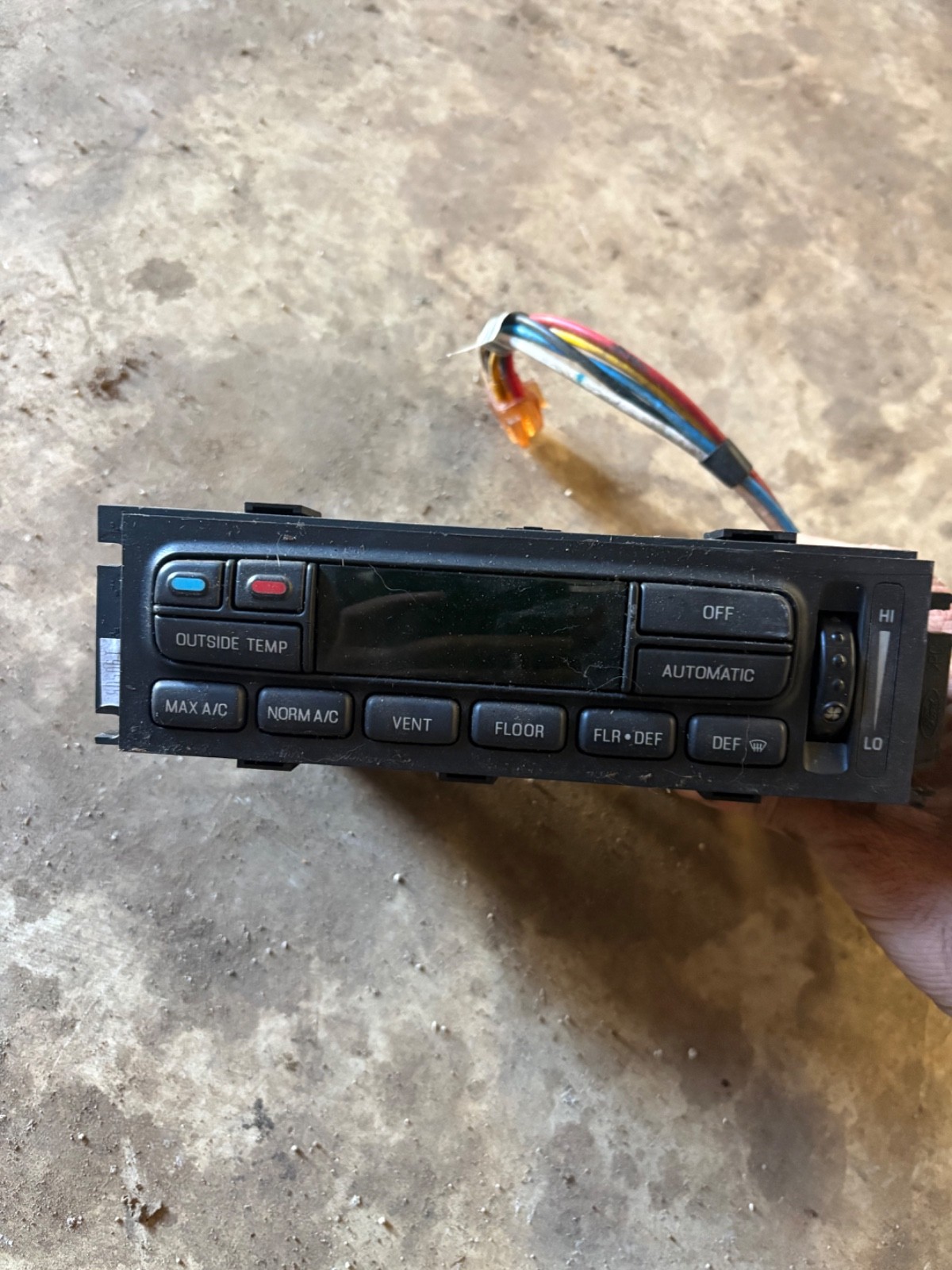 Digital climate controls for a crown Victoria/ Grand Marquis