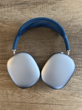 Apple Airpods Max 1st Gen Sky Blue A2096 Bluetooth Headphones w/ Case