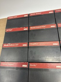 Sega Master System Console Bundle w/ 2 Controllers + 30 Games - POWERS ON READ