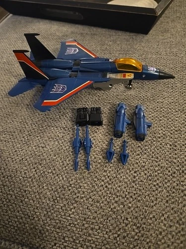 Thundercracker 100% Complete 1984 Vintage Hasbro G1 Transformers Action Figure