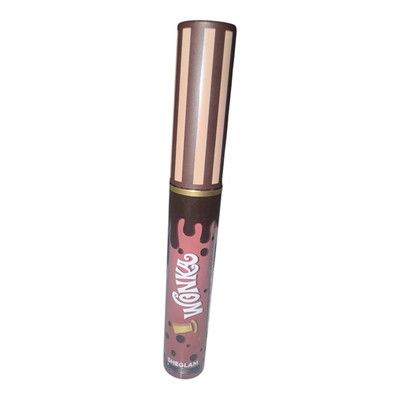 SHEGLAM Choco River Gloss Plump Lip Gloss Cookies N' Milk Brown 0.09 fl oz