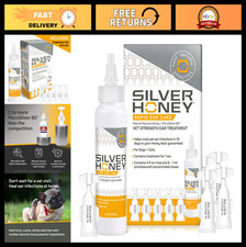 Vet Strength Ear Cleaner  Infection Treatment for Dogs  Cats - 10-Day Regimen,