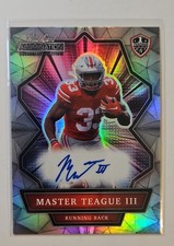 2021 Wild Card Alumination NIL Collegiate Edition - Autographs Master Teague III