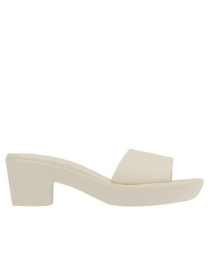 ANCIENT GREEK SANDALS Womens Ivory Handmade Katina Slide Sandals Shoes 40