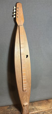 Handmade Appalachian Mountain Dulcimer Teardrop Body 4 String Heart Sound