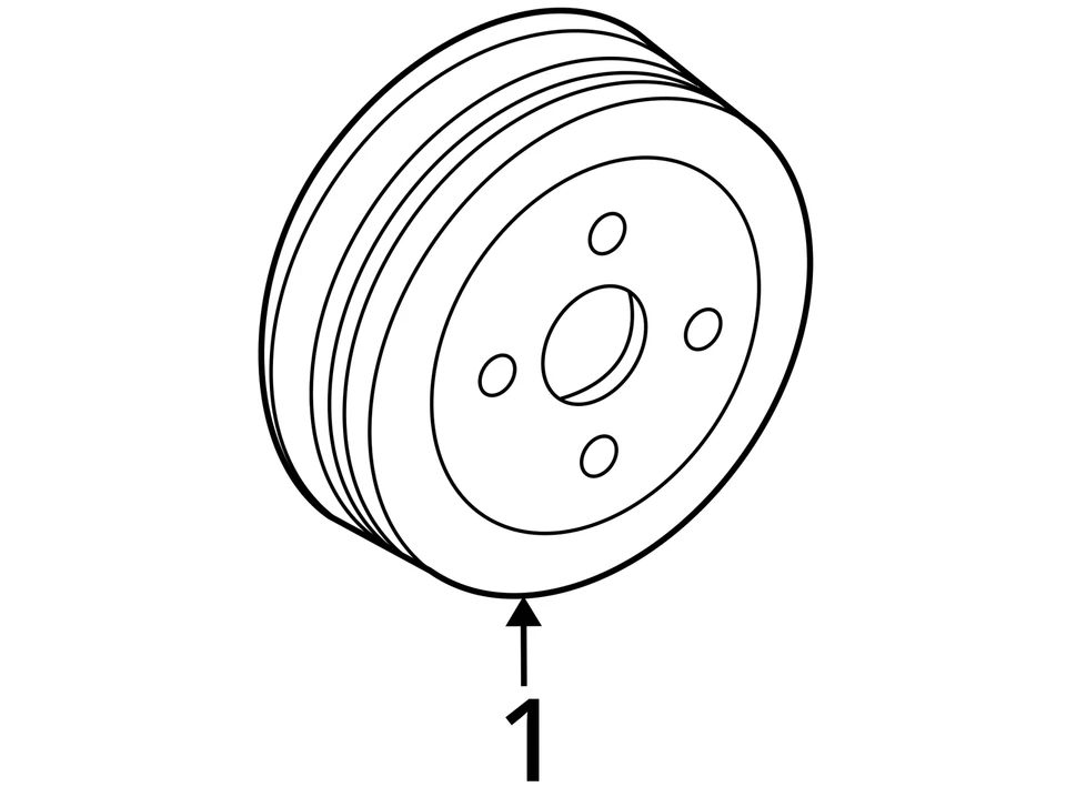 Tambor de freno trasero completo con abs izquierdo Toyota Yaris genuino OEM 2006-2018 Foto 4 de 4