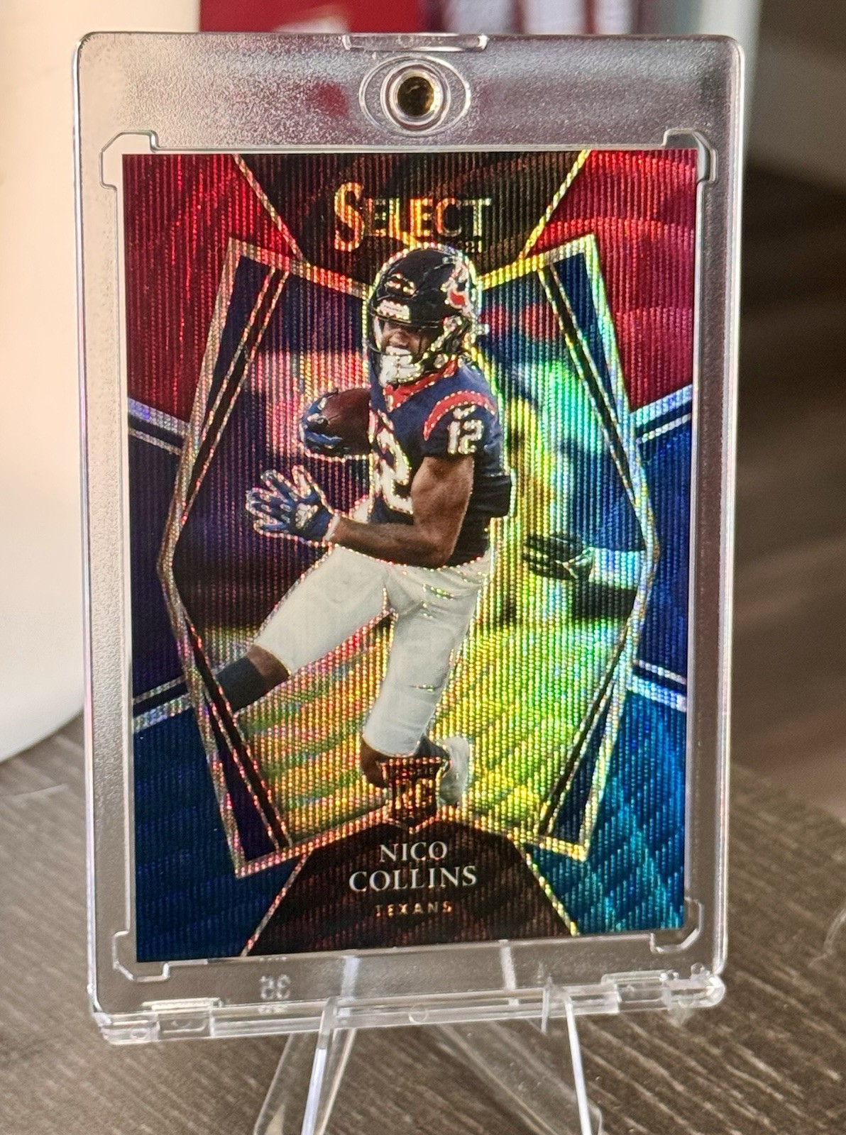 2021 Panini Select - Premier Nico Collins Tri-Color 🔥199/199 Bookend🔥 (RC)