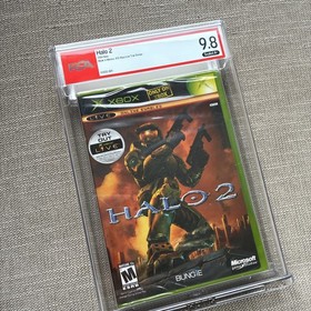 Halo 2 Xbox Factory Sealed STUNNING! - Graded PSA 9.8 A+