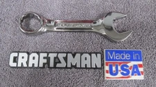 CRAFTSMAN USA PROFESSIONAL 13/16" MIDGET STUBBY COMBINATION WRENCH 44100  RAISED