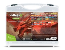 Vallejo 72185 GAME AIR CREATIVE FULL COLLECTION CASE SET 60 COLORS 18 ML