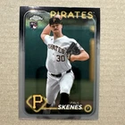 TOPPS CHROME UPDATE SERIES 2024 ROOKIE PAUL SKENES PIRATES USC88 BASEBALL CARD