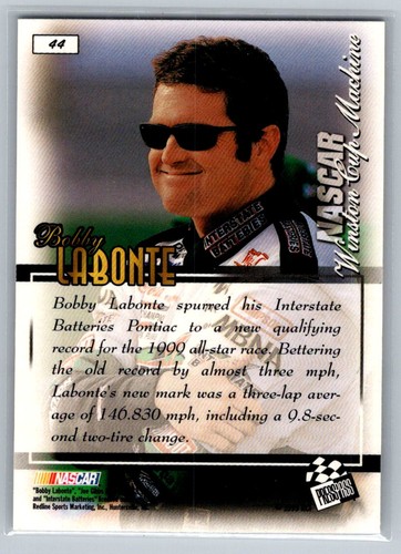 1999 Press Pass VIP - Bobby Labonte #44 for sale online | eBay