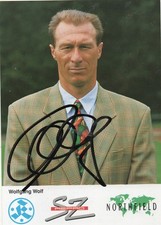 Wolfgang Wolf, sign. alte Stuttgarter Kickers-AK