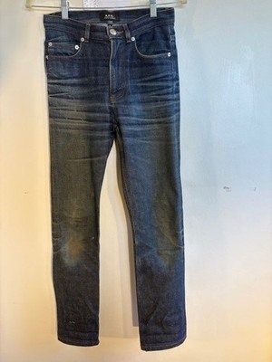 A.P.C. Standard Jeans 30 Selvedge Japanese Raw Denim Deep Fades Honeycombs
