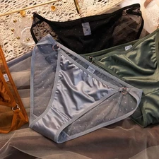 Leopard Boxer Shorts Men Low Waist Soft Breathable Underwear Lingerie Wear