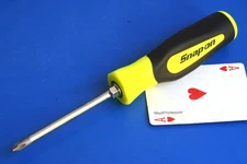 Snap-on #2 Phillips Head ACR Hi-Viz Instinct Soft 9" Screwdriver SGDP42IRB NEW