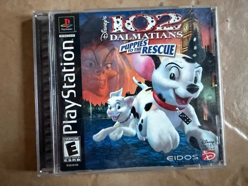 Disney’s 102 Dalmatians Puppies To The Rescue PlayStation 1 PS1 CIB OOP