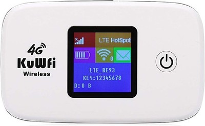 Dispositivo WIFI Router 4G Para Tener Internet Portatil Con Bateria Recargable