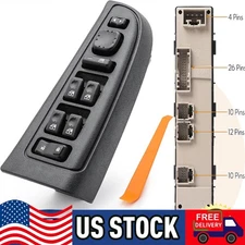 Front Driver Door Window Control Switch For GMC Sierra 2003-2007 15883323