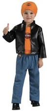 Harley Davidson Toddler Lil Cruiser Costume Size 3-4