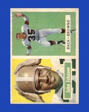 1957 Topps Set-Break # 16 John Henry Johnson EX-EXMINT *GMCARDS*