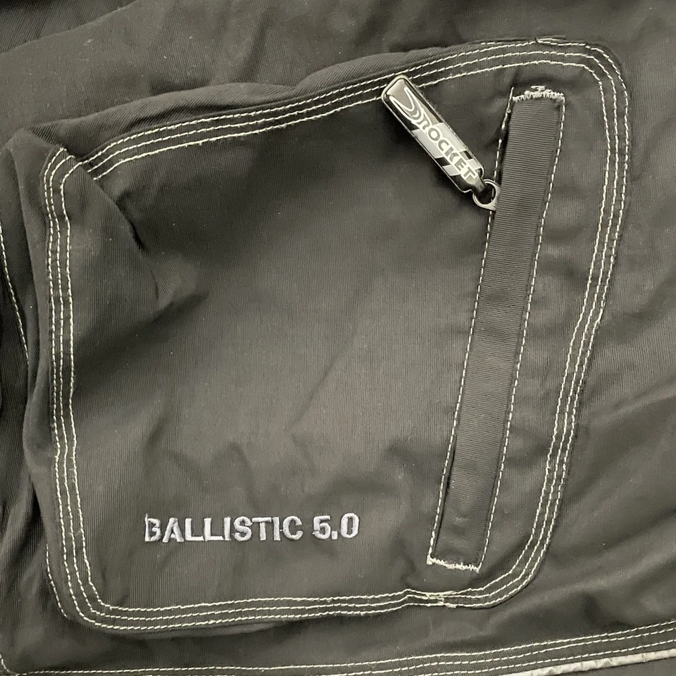 Calça JOE ROCKET BALLISTIC 5.0 Masculina 3X Curta Touring Joelho Acolchoado Armadura Motocicleta - Imagem 4 de 4