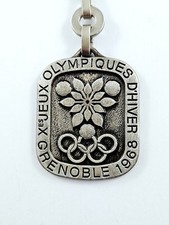 PORTE-CLES - 10èmes JEUX OYMPIQUES d'HIVER - GRENOBLE 1968 - JO Arthus Bertrand