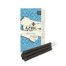 6pc Hand Rolled Resin Incense Sticks Long Lasting Aromatherapy | White Sage
