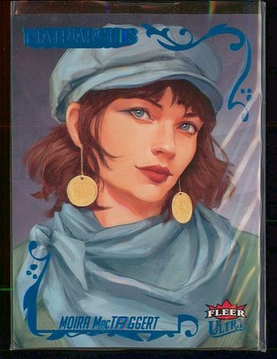 2024 Fleer Ultra Matriarchs of Marvel #78 Moira MacTaggert Blue Foil