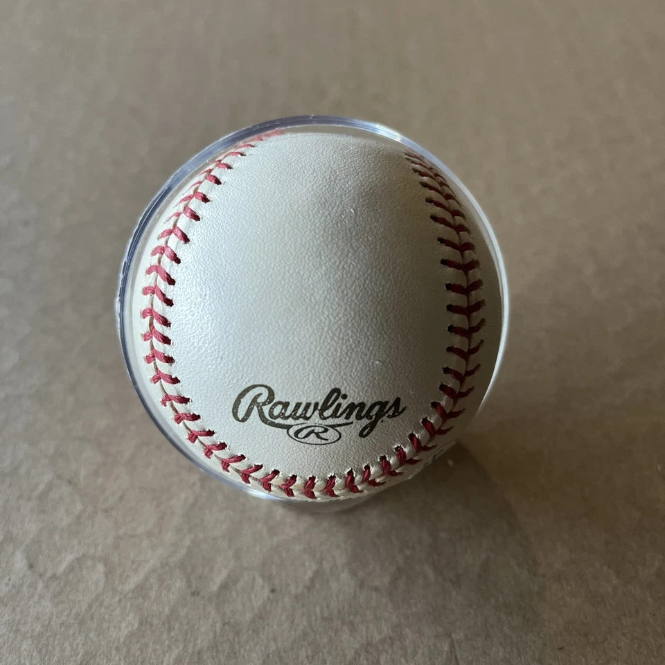 JOE TORRE SIGNED 2000 WORLD SERIES BASEBALL NEW YORK YANKEES JSA MJR - Image 2 of 4