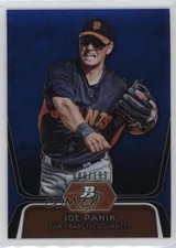 2012 Bowman Platinum Prospects Blue Refractor 80/199 Joe Panik #BPP32 0u68