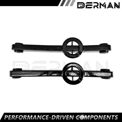 Rear Lower Trailing Arms Black Powder Coated for 1959-1964 Chevy Bel Air Impala