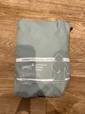 Gelert Ladies Packaway Jacket Waterproof light-weight Taped-Seams Hiking Cycling