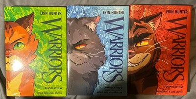 The Warriors: The Prophecies Begins Graphic Novel Hardcover Set Vol. 1-3