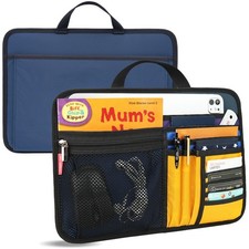 Handbag/Briefcase Insert Organizer with Multiple Pockets Keep Neat and Tidy S 