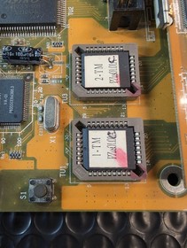 Astro Pizzeria JAMMA Arcade PCB Game Board w/ Flash Card Untested