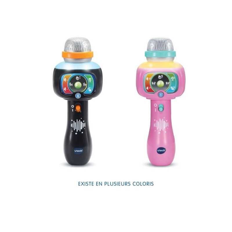 VTECH SUPER MICRO MAGIC'FUN ROSE micro karaoké pour fêtes d'enfants