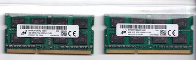 Micron Notebook RAM 2x4gb 2Rx8 PC3l 12800S-11-11-B2 TOP (7)
