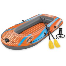 Bestway Schlauchboot Kondor Elite 3000 + Pumpe + Paddel 246 x 122 x 45 cm