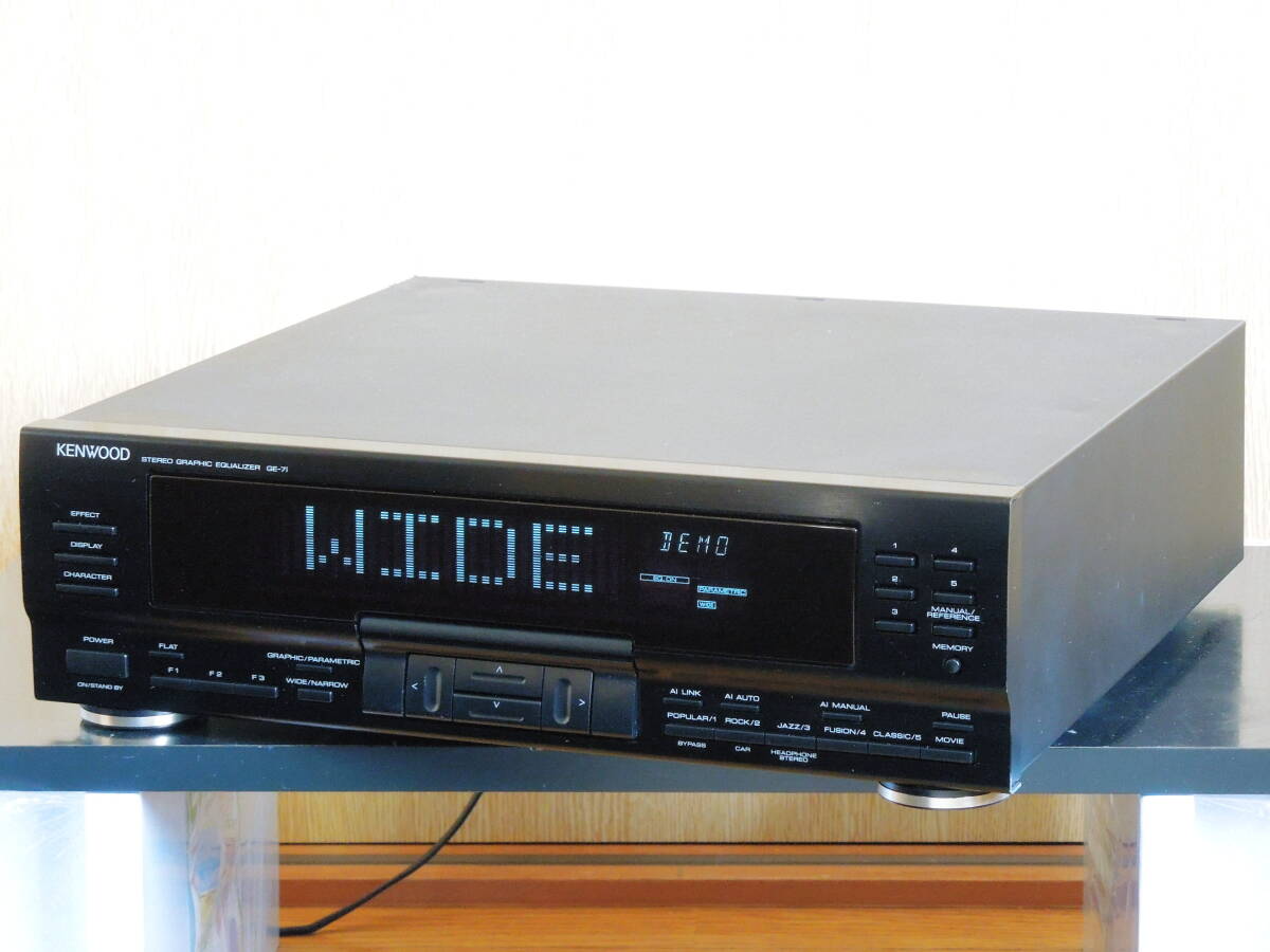 Kenwood GE-7i Stereo Graphic Equalizer 27 Band EQ Audio Component