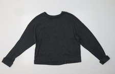 Womens UK Size L Primark Grey Pullover Sweatshirt