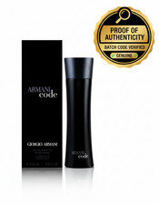 Giorgio Armani Code 125ml EDT Men's Aftershave - Brand New & Sealed - UK Seller