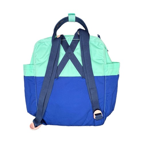Fjallraven Kanken Art Backpack Bag Coastline Sky Blue Green 23615 981S NEW - Picture 2 of 4