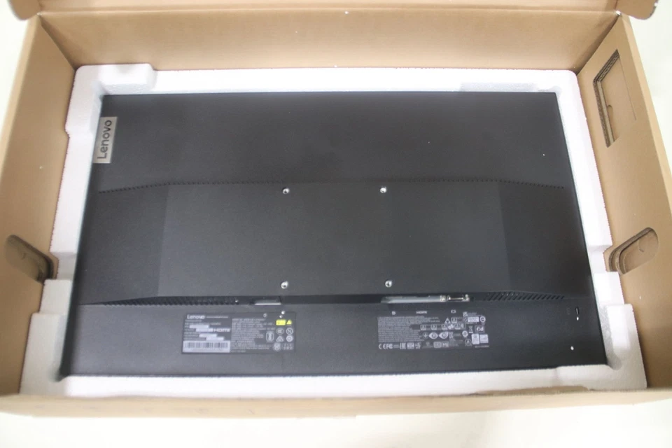 MONITOR LCD LENOVO THINKVISION E24-28 23.8" | NEGRO | CAJA ABIERTA NUEVA Foto 2 de 4