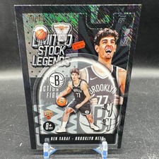 Ben Saraf Rookie Limited Stock Legends Surge /99 2025-26 Topps Basketball Nets