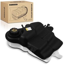 A-Premium Front Pressurized Engine Coolant Reservoir Tank with Cap Compatible wi