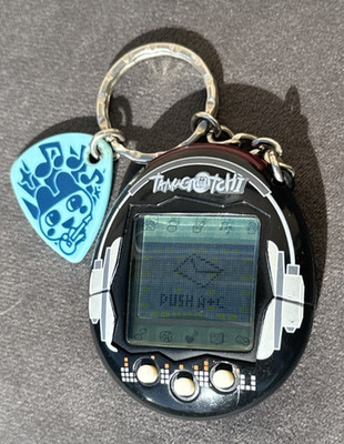 Tamagotchi Connection V6 Music Star Headphones Rare Tested Working 2009 w/ Pick