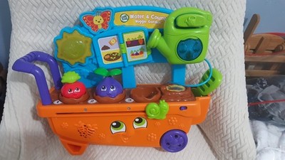 LeapFrog Water & Count Veggie Garden Learning Toy Counting Motor Skills 12-36M 