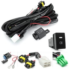 Nslumo H11 H8 Fog Light Wiring Harness For 2013-2022 Honda Civic Accord Fit C...
